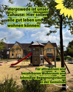 Wie wollen wir in Worpswede leben? Wie wollen wir zusammen leben? Wo können wir uns begegnen?
Hier unsere Ideen dazu.
#grüneworpswede #kommunalwahl2026 #machsgrün